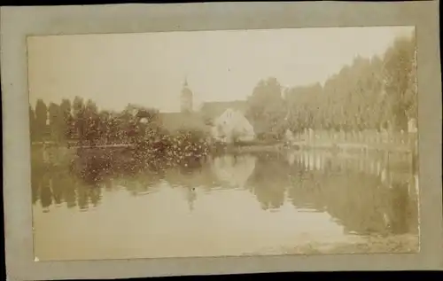 CdV Naundorf in Sachsen, Schloss, Teich, Wasserpartie