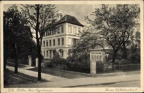 Ak Bad Oeynhausen in Nordrhein Westfalen, Kaiser Wilhelm Platz 2, Villa Hillers