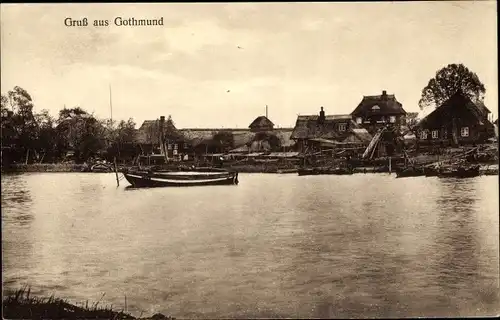 Ak Gothmund St. Gertrud Lübeck in Schleswig Holstein, Zur Fischerklause, Inh. Carl Bredow