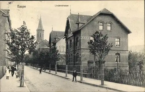 Ak Haspe Hagen Westfalen, Lindenstraße, Villa