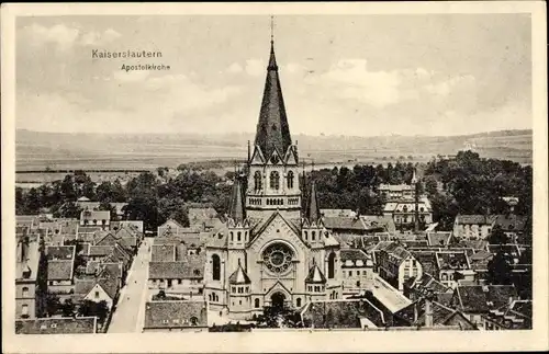 Ak Kaiserslautern in Rheinland Pfalz, Apostelkirche