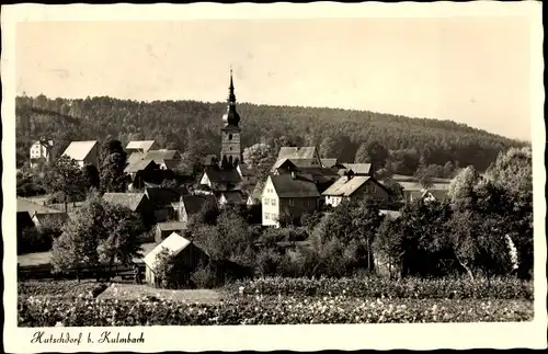 Ak Hutschdorf Thurnau in Oberfranken, Gesamtansicht vom Ort