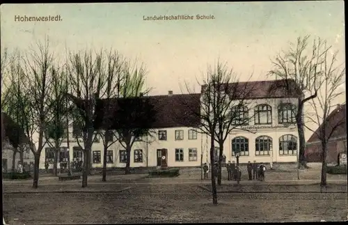 Ak Hohenwestedt in Schleswig Holstein, Landwirtschaftliche Schule