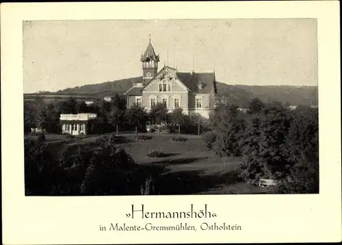 Ak Gremsmühlen Malente in Ostholstein, Hermannshöh