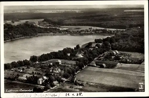 Ak Seilershof Gransee im Kreis Oberhavel, Fliegeraufnahme, Klinke & Co. 12724