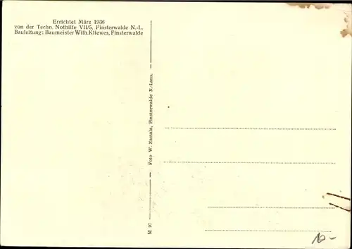 Ak Finsterwalde Brandenburg, Ehrenpforte, 600 jähriges Stadtjubiläum, Festwoche, 2. - 9. Juni 1936