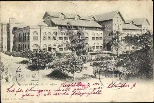 Ak Mumbai Bombay Indien, St. George's Hospital