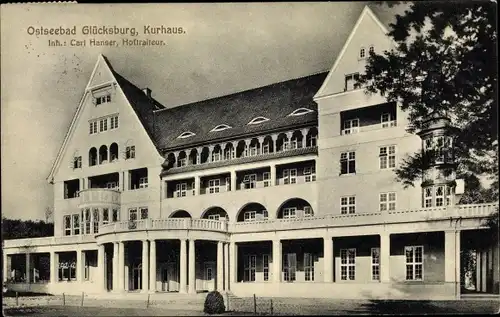 Ak Glücksburg in Schleswig Holstein, Kurhaus