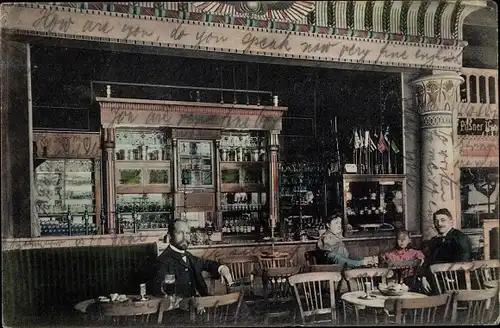 Ak Hamburg, Grand Cafe Klosterburg am Zentralbahnhof