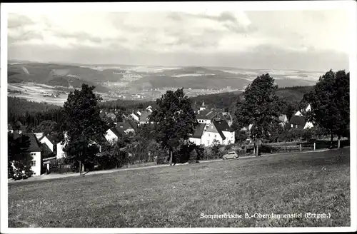 Ak Oberpfannenstiel Lauter Bernsbach im Erzgebirge, Ortschaft