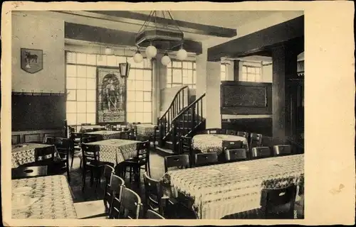 Ak Darmstadt in Hessen, Schlosskeller, Innenansicht