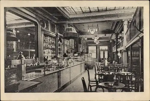 Ak Kiel in Schleswig Holstein, Kaffeehaus Monopol