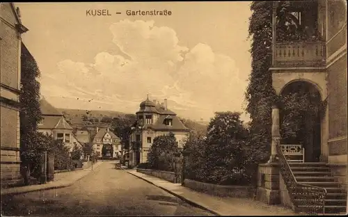 Ak Kusel in der Pfalz, Gartenstraße