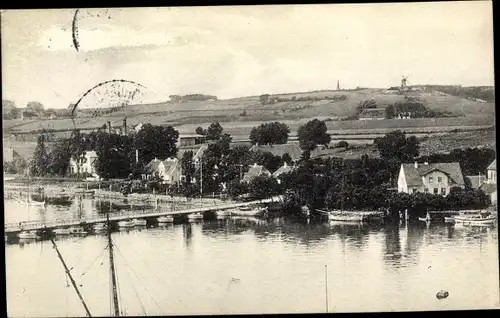 Ak Sønderborg Sonderburg Dänemark, Panorama vom Ort
