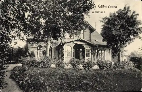 Ak Glücksburg an der Ostsee, Waldhaus