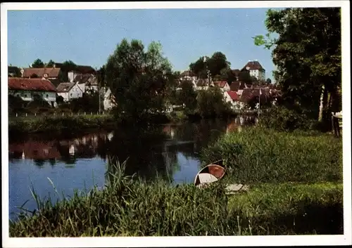 Ak Burgau Steiermark, Ortspartie