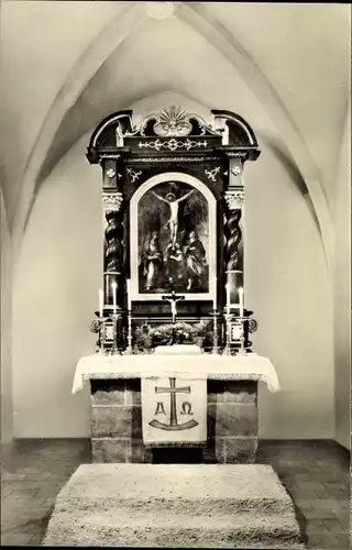 Ak Neuhaus an der Elbe, Kreuzkirche, Altar