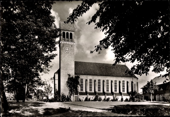 Ak Hamburg Wandsbek Volksdorf, Kirche Nr. 3049440