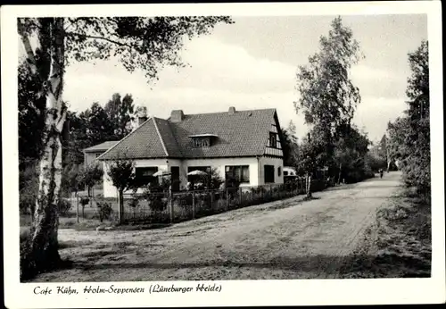 Ak Holm Seppensen Buchholz in der Nordheide, Café Kühn