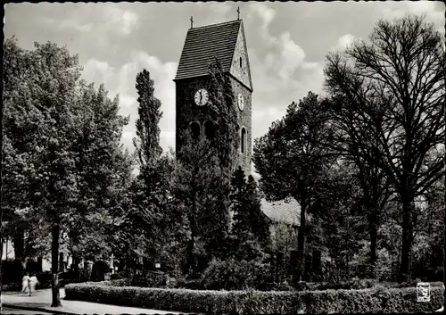 Ak Berlin Tempelhof Lichtenrade, Dorfkirche