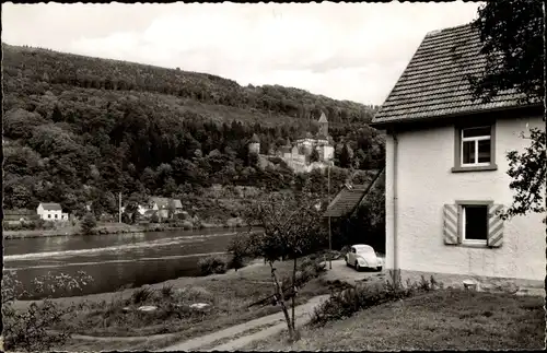 Ak Zwingenberg am Neckar Baden, Gaststätte Zur Wolfsschlucht