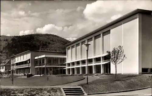 Ak Eberbach am Neckar Odenwald Baden, Stadthalle