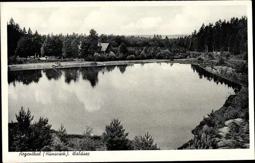 Ak Argenthal im Hunsrück, Waldsee