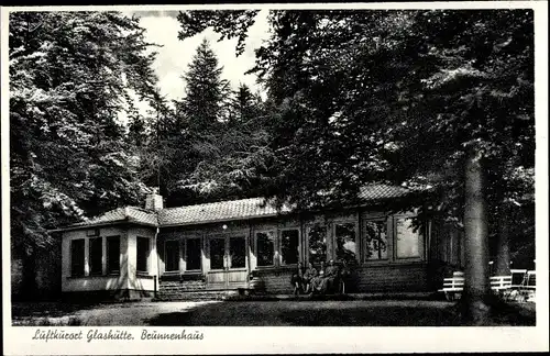 Ak Glashütte in Sachsen, Brunnenhaus