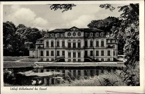 Ak Calden in Hessen, Schloss Wilhelmstal