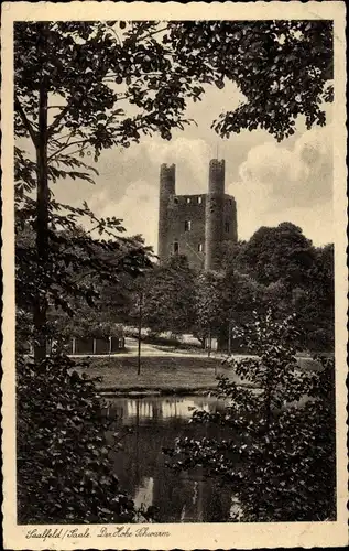 Ak Saalfeld in Thüringen, Schloss