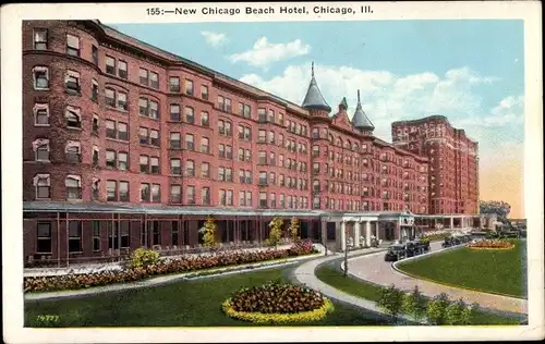 Ak Chicago Illinois, New Chicago Beach Hotel