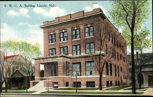 Ak Lincoln Nebraska, Y.W.C.A. Building
