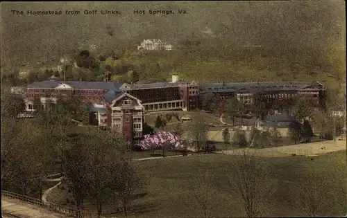 Ak Hot Springs Virginia USA, The Homestead from Golf Links