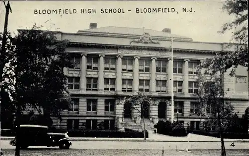 Ak Bloomfield New Jersey USA, High School