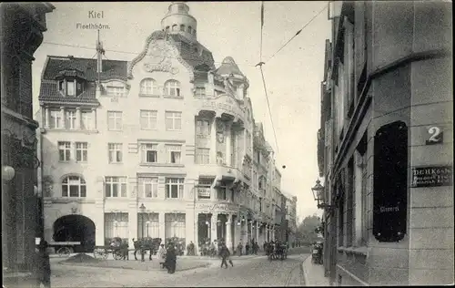 Ak Kiel in Schleswig Holstein, Fleethörn, Glaserei