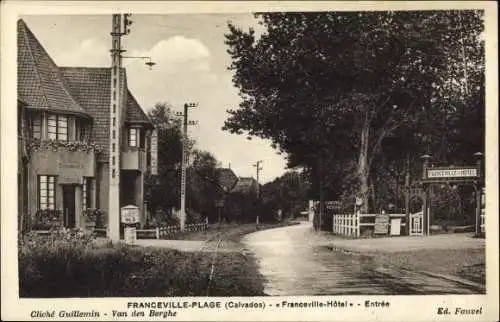 Ak Franceville Plage Calvados, Franceville Hotel, Entree