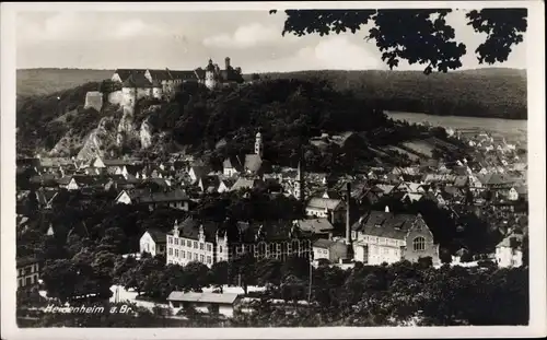 Ak Heidenheim an der Brenz, Teilansicht, Schloss