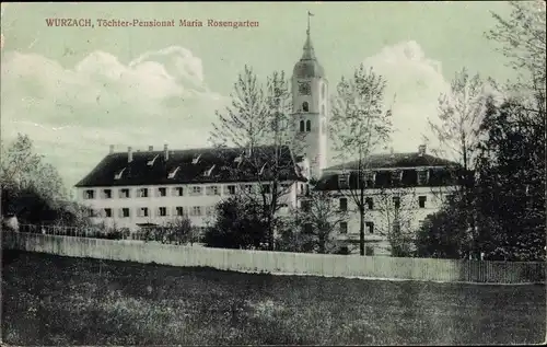 Ak Bad Wurzach in Oberschwaben, Töchterpensionat Maria Rosengarten