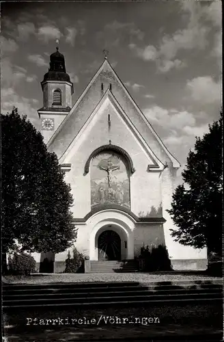 Ak Vöhringen in Schwaben, Pfarrkirche