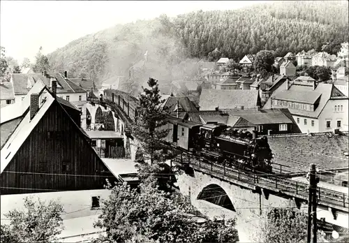 Ak Kipsdorf Hainsberg Freital in Sachsen, Schmalspurbahn Freital-Hainsberg