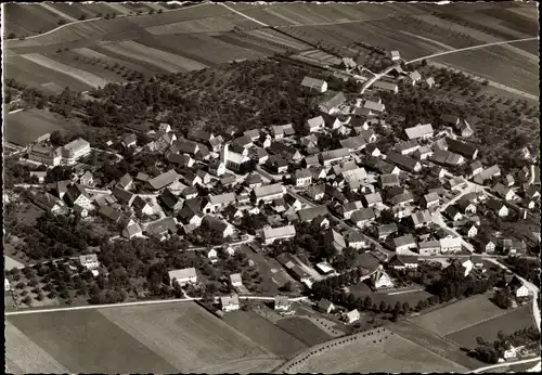 Ak Ingerkingen Schemmerhofen in Württemberg, Luftbild