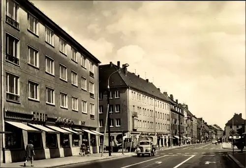 Ak Eilenburg an der Mulde, Leipziger Straße