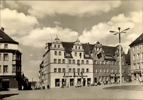 Ak Torgau an der Elbe, Markt