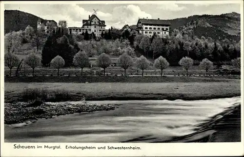 Ak Scheuern Gernsbach im Schwarzwald, Erholungsheim, Schwesternheim