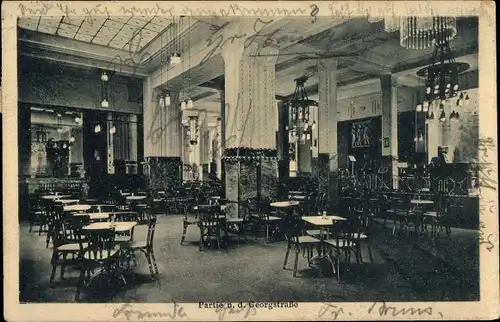 Ak Hannover in Niedersachsen, Cafe Continental, Georgstraße