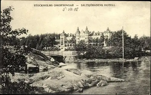 Ak Stockholm Schweden, Saltsjöbadens Hotell
