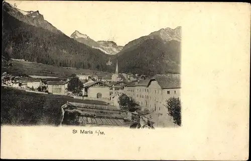 Ak St Maria Horebeke Ostflandern?, Blick auf die Stadt