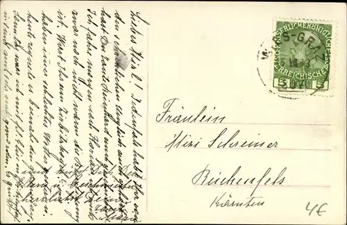 Ak Schriftsteller Peter Rosegger, Portrait