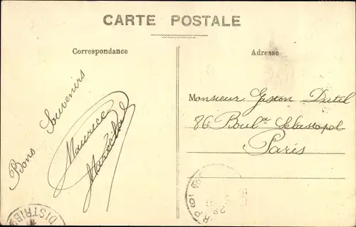 Ak Onival Ault Somme, Un Filet de Peche