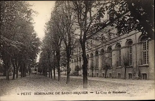 Ak Saint Riquier Somme, Petit Seminaire